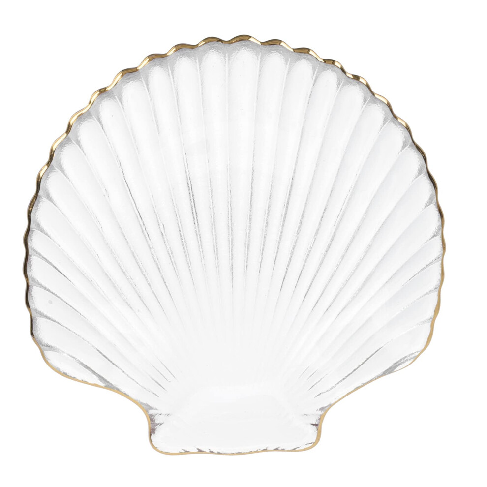 Decorative Shell Plates for Appetizer or Salad Serving in Dinner Kitchen-image-OPC-PHZQBPF-NEW