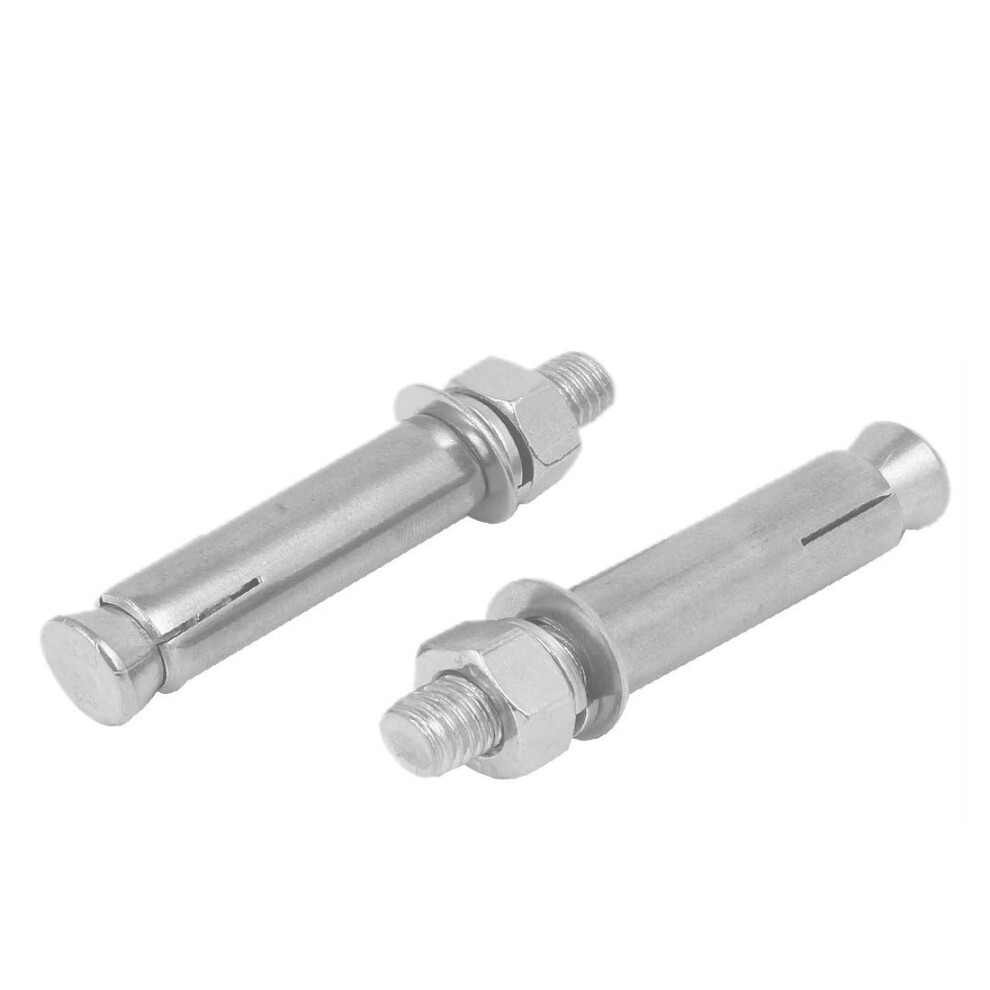 Expansion Anchor Bolts,Hex Nut,Expansion Screw Bolts,M10 X 80Mm 304 Stainless Steel Sleeve Anchor 395291790533