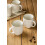 4 Set Vanilla White Coffee Mugs Microwave and Dishwasher Safe Kitchen Use 13oz 4