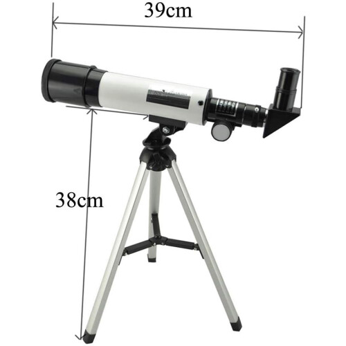 Refraction 360X50 Astronomical Telescope with Tripod Sky Monocular Telescopio Space Observation 1