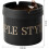Stainless Steel Covered Windproof Black Ashtray for Indoor Use 5