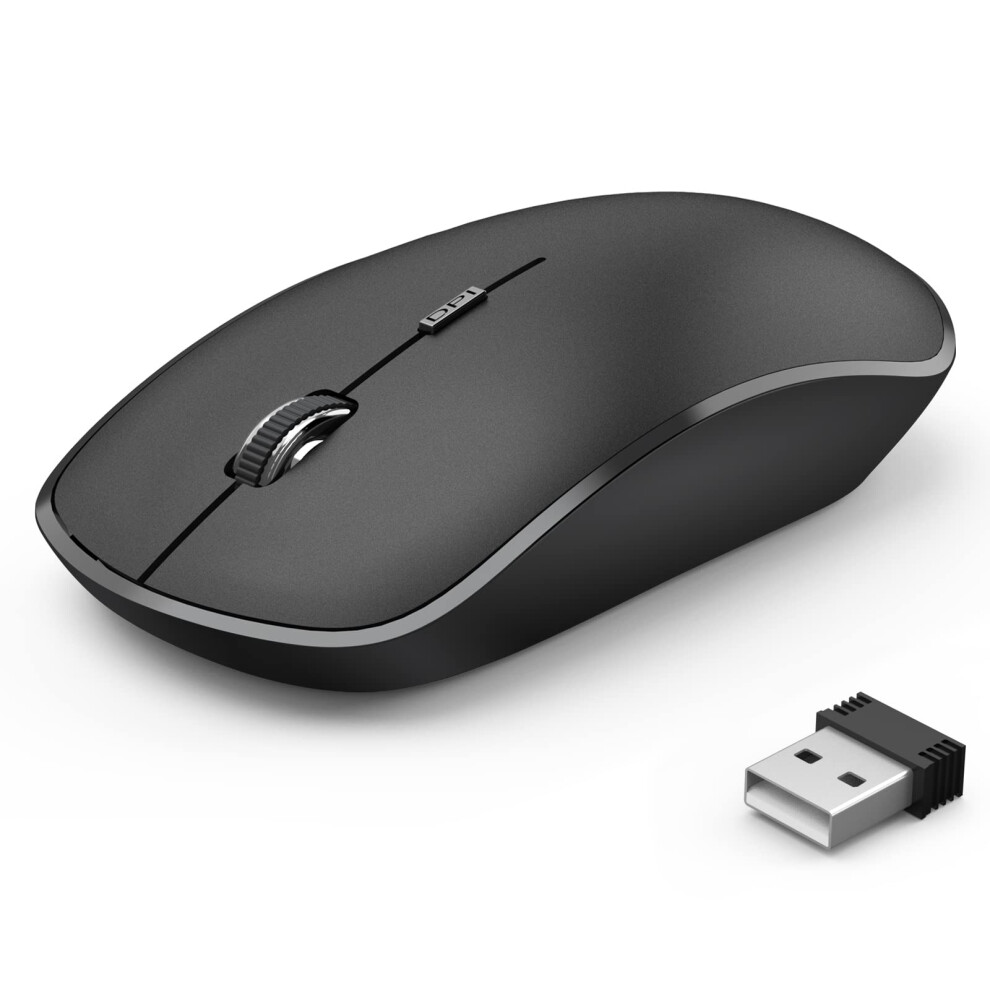 Slim Silent Wireless Mouse For Notebook And Laptop 6493810955471
