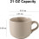 Jumbo Porcelain Soup Mug for Cappuccino and Latte 5