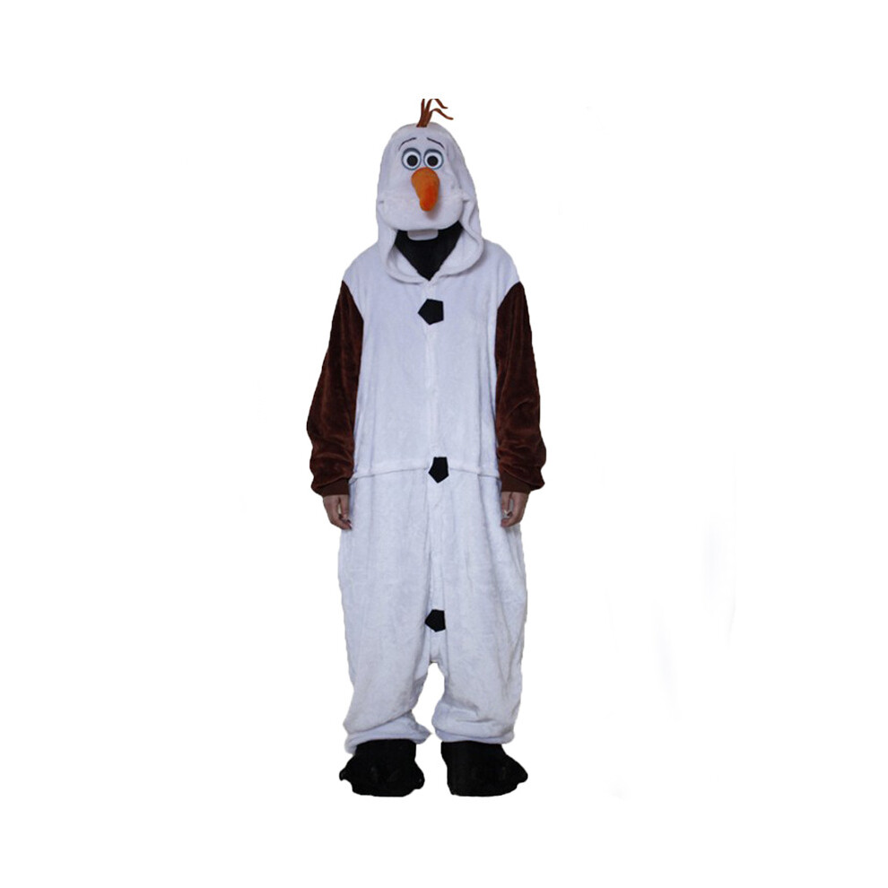Ibywind (As Shown, 130Cm) Halloween Frozen Olaf Frozen Snowman Costume