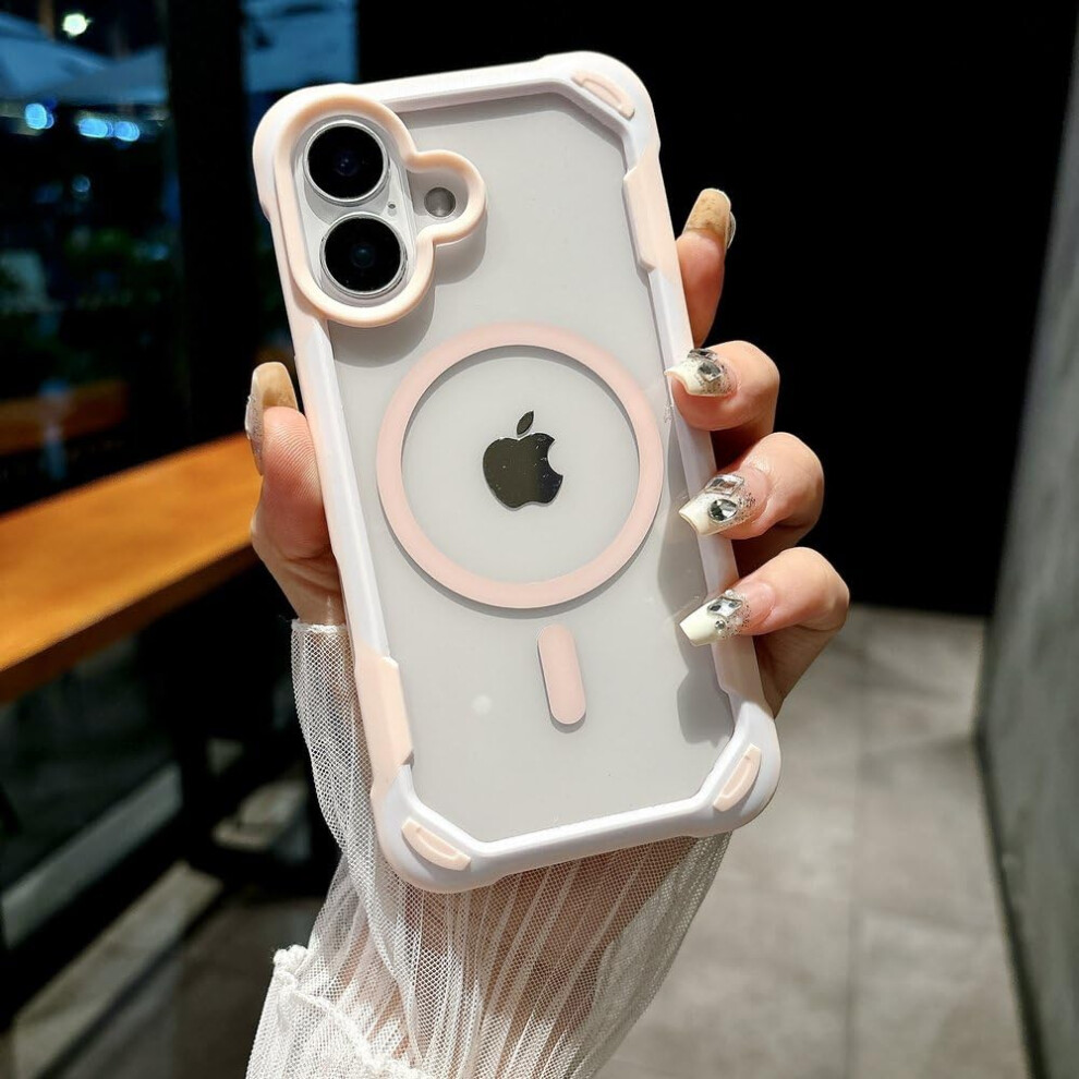 Magnetic Armor Transparent Hard Hybrid Bumper Back Case 6493810890598