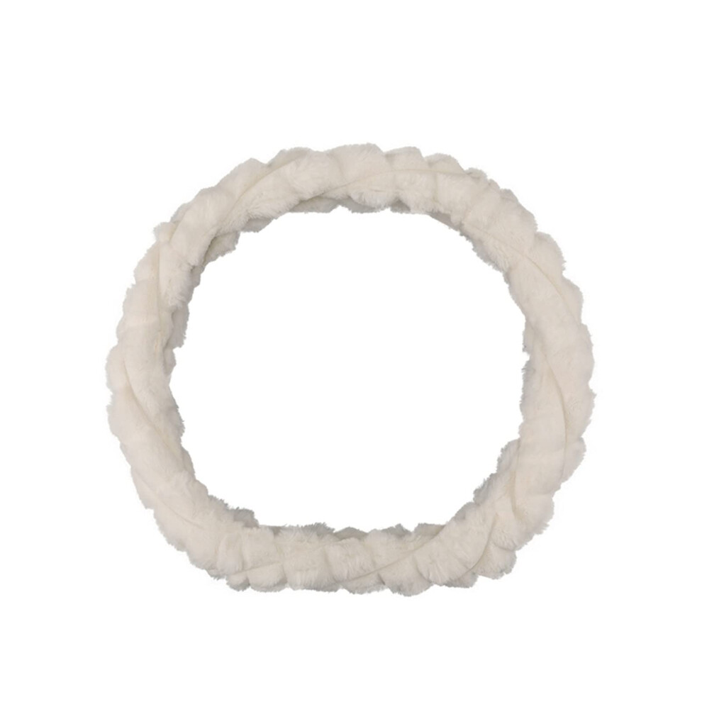 Car Steering Wheel Cover For D Type Car Steering Wheel Cover Plush Car Decoration And Soft Hand Feeling (Color : 1) 395291795903