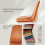 (Orange, 2) 2/4/6x Dining Chairs metal Legs Home office 10