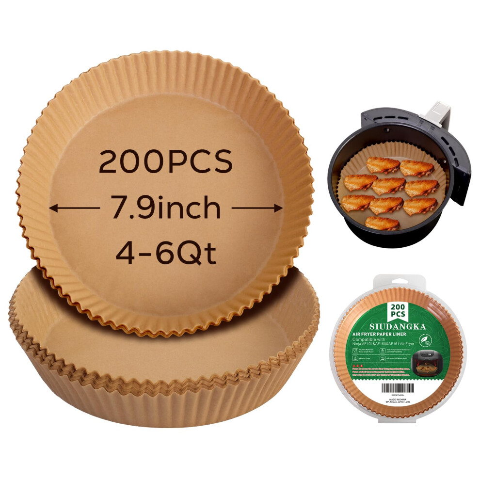 200 Pcs Disposable Air Fryer Liners for Ninja AF101 Air Fryer