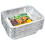 20 Pack Disposable Aluminum Pans for BBQ Crawfish Trays Half Size 9x13 1