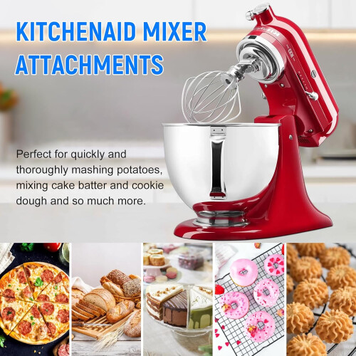 Mixer Whisk Attachment for Baking and Cooking 2