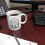 2 Pack White Coffee Mug Set for Daily Use 11oz 5