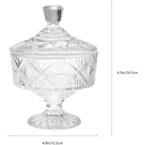 Crystal Candy Dish for Christmas Party Decoration 1