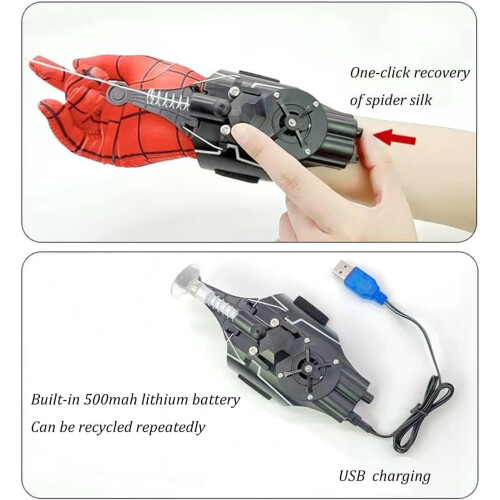 Spider Web Shooter Toy for Cosplay and Halloween 2