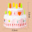 Automatic Birthday Cake Bubble Maker Blower with Solution for Kids Outdoor Indoor Play Easter Party Toy Gift Ref：bFY 5