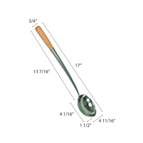 8-Ounce Ladle for Cooking and Serving in Kitchen 2