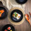 4 Set Creative Zen Round Smooth Glazed Ceramic Plate for Side Dish 4