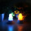 Rechargeable RGB LED Tea Wax Light Electronic Tea Candle Lamp EU Plug 4