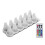 Rechargeable RGB LED Tea Wax Light Electronic Tea Candle Lamp EU Plug 1