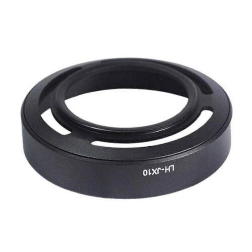 Detachable Camera Lens Hood for Fuji X10/X20/X30 Camera Black 2