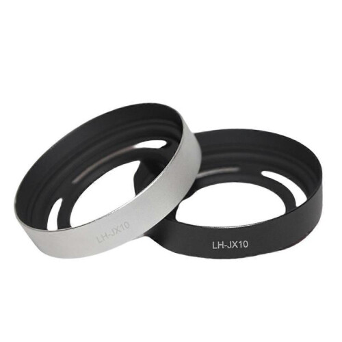 Detachable Camera Lens Hood for Fuji X10/X20/X30 Camera Black 1