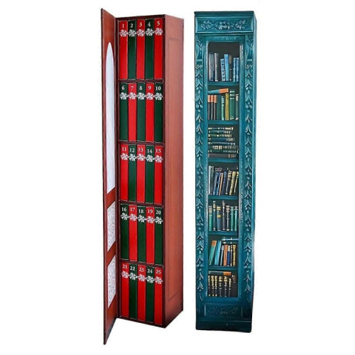 2Pack Mini Book Ornament Advent Calendar, Christmas Advent Calendar