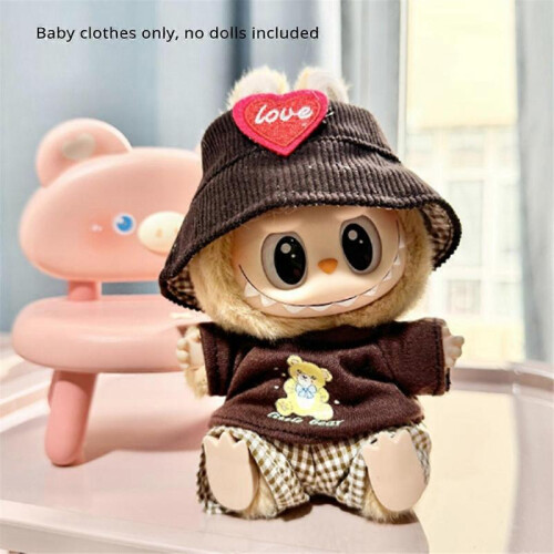 Labubu V2 Clothes Series Labubu Cute Doll Clothestoy Ornaments,A 2