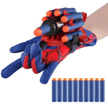 Spider Gloves Web Shooter Toy Plastic Superhero Launcher Glove for Educational Wrist Toy Set