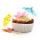 NorPro Multicolored 24-Pack Decorative Cocktail Guardels Picks 4/10 Cm 4