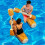 Inflatable Floating Row Toys, for Summer Beach Games oar shaped 5