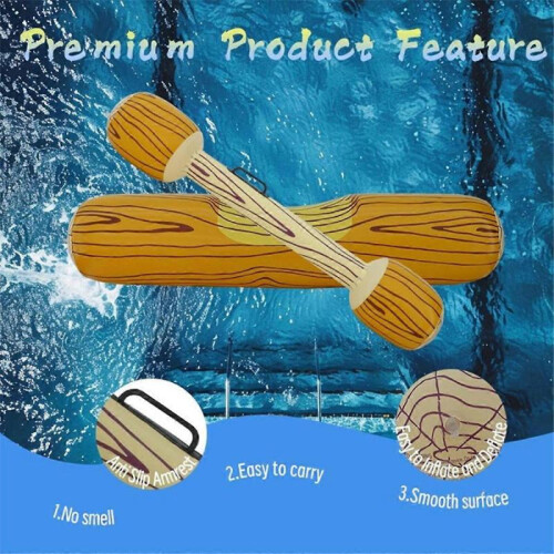 Inflatable Floating Row Toys, for Summer Beach Games oar shaped