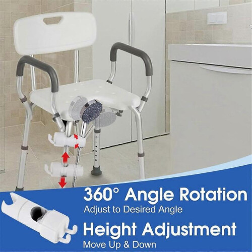 Shower Head Holder for Shower Chair, Hand Shower Holder 2