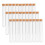 30 Pcs Test Tubes, Test Tubes with Corks Glass Test Tubes 20 x 150mm 3