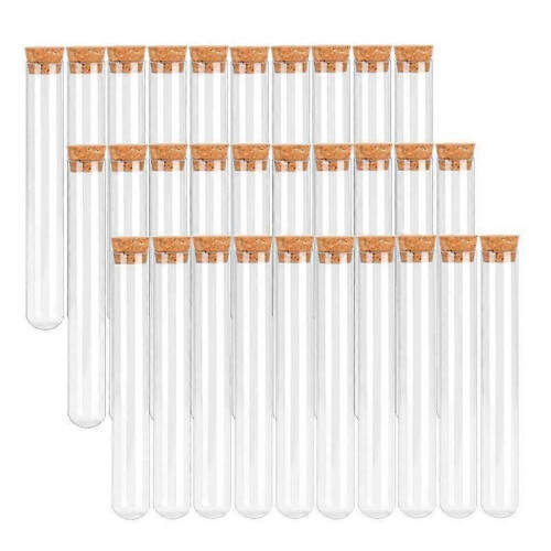 30 Pcs Test Tubes, Test Tubes with Corks Glass Test Tubes 20 x 150mm 2