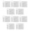 10set High Grade Hotel Magnetic Card Switch Energy Saving Switch 1