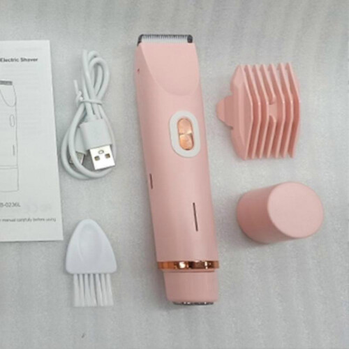 Multi-Function for Women Dual-Head Shaver Armpit Hair Trimmer Pink 1