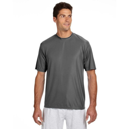 Mens cooling Performance T-Shirt - gRAPHITE - S(D0102H7KD92)
