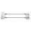 RV Accessories Travel Trailer Bathroom Corner Storage Rod Retractable 5