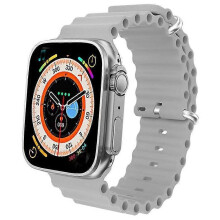 (Grey) C900 Ultra2 2.09 inch TFT Screen BT Smart Watch Support Gesture Answer Call