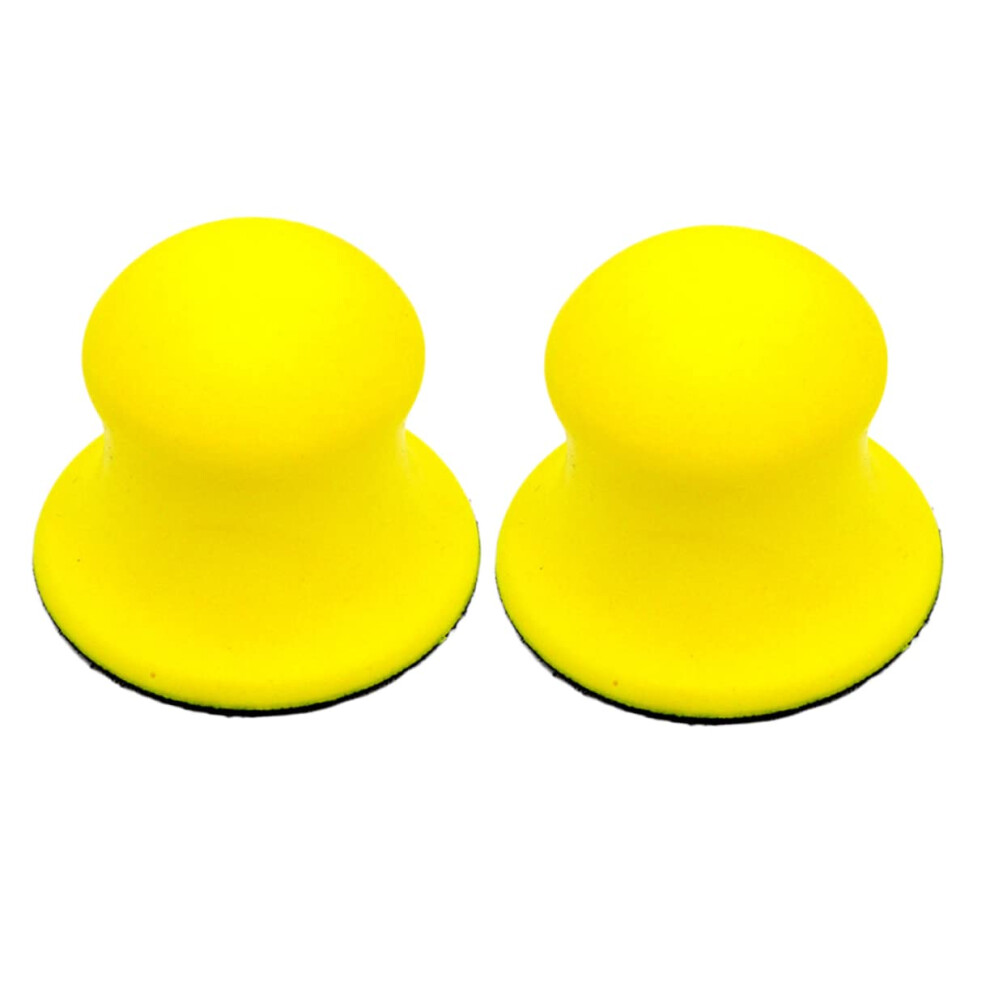 Pu Sanding Discs 2Pcs 3Inches Sanding Pad For Drill Fine Grit Polishing Pad Nonslip Grip For Hand Grinding 395291804476