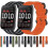 (Rainbow) Ring Buckle Nylon Canvas Watch Band For Garmin Venu X1 3