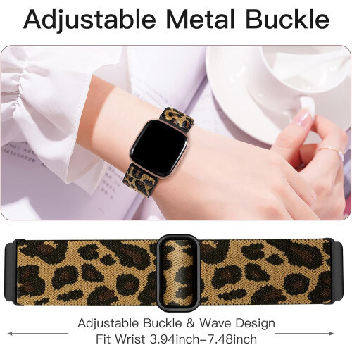 2 Pack Elastic Bands Adjustable Sport Stretchy Nylon Solo Loop Strap Wristbands for Men 1