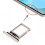 (Silver) SIM+SIM Card Tray for iPhone 13 2