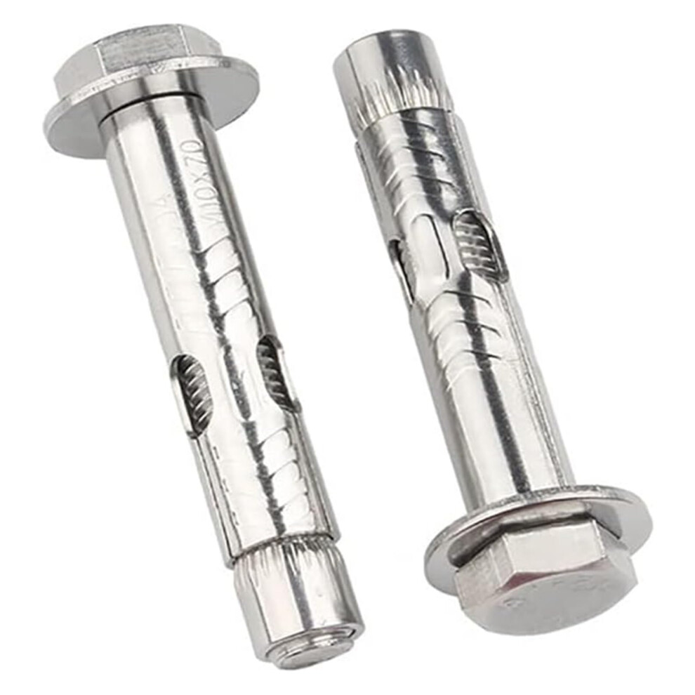 Anchor Bolts,Expansion Sleeve Anchor Screw Bolts,M8 External Hexagon Head Expansion Bolt Length 60Mm120mm(2Pcs) 395291807378