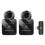 PULUZ Wireless Lavalier Microphone for iPhone / iPad, 8-Pin Receiver and Dual Microphones (Black) 2