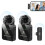 PULUZ Wireless Lavalier Microphone for iPhone / iPad, 8-Pin Receiver and Dual Microphones (Black) 1