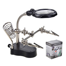 Professional Led Light Helping Hands Soldering Magnifier Station for Soldering and Crafting