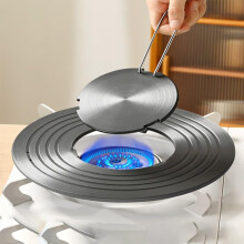Gas Stove Heat Diffuser Plate, Removable Round Fast Defrosting Tray, Aluminum NonStick Coating