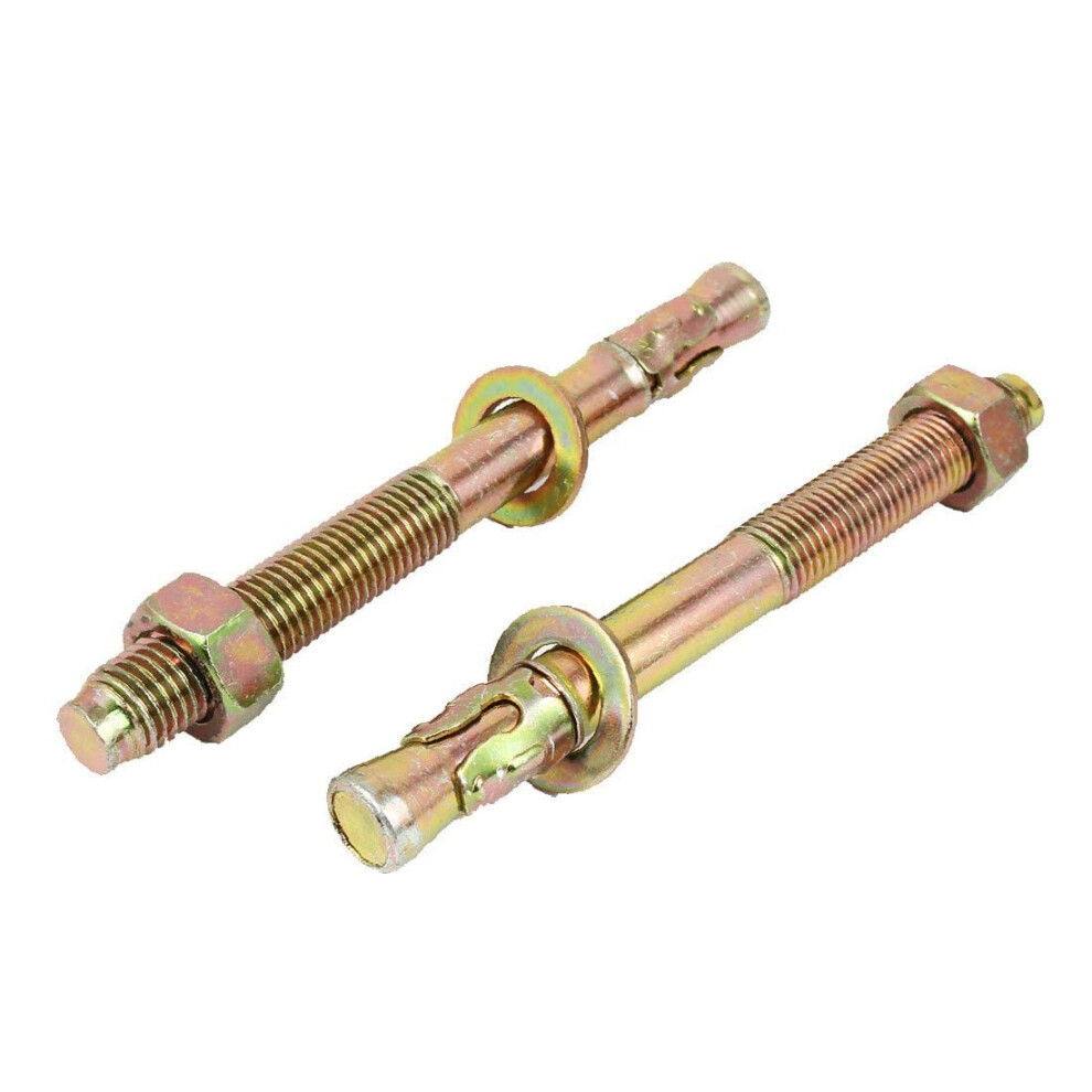 Yellow Zinc Plated Expansion Bolt Anchors Gecko Car Repair Bolts M20x200mm 2Pcs (Color : Multiple Colors) 395291809259
