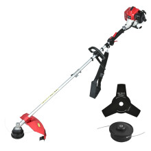 25.4cc Gas Weed Wacker, 3in1 String Trimmer/Edger 16Inch with 10Inch Brush Cutter for Grass Cutting