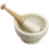 Unglazed Mortar and Pestle 6-1/2-Inch Diameter 1